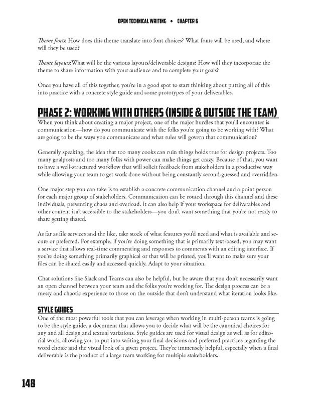 Open Technical Writing - New Page
